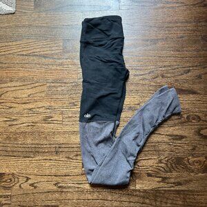Alo Goddess Leggings XS - Black / Grey